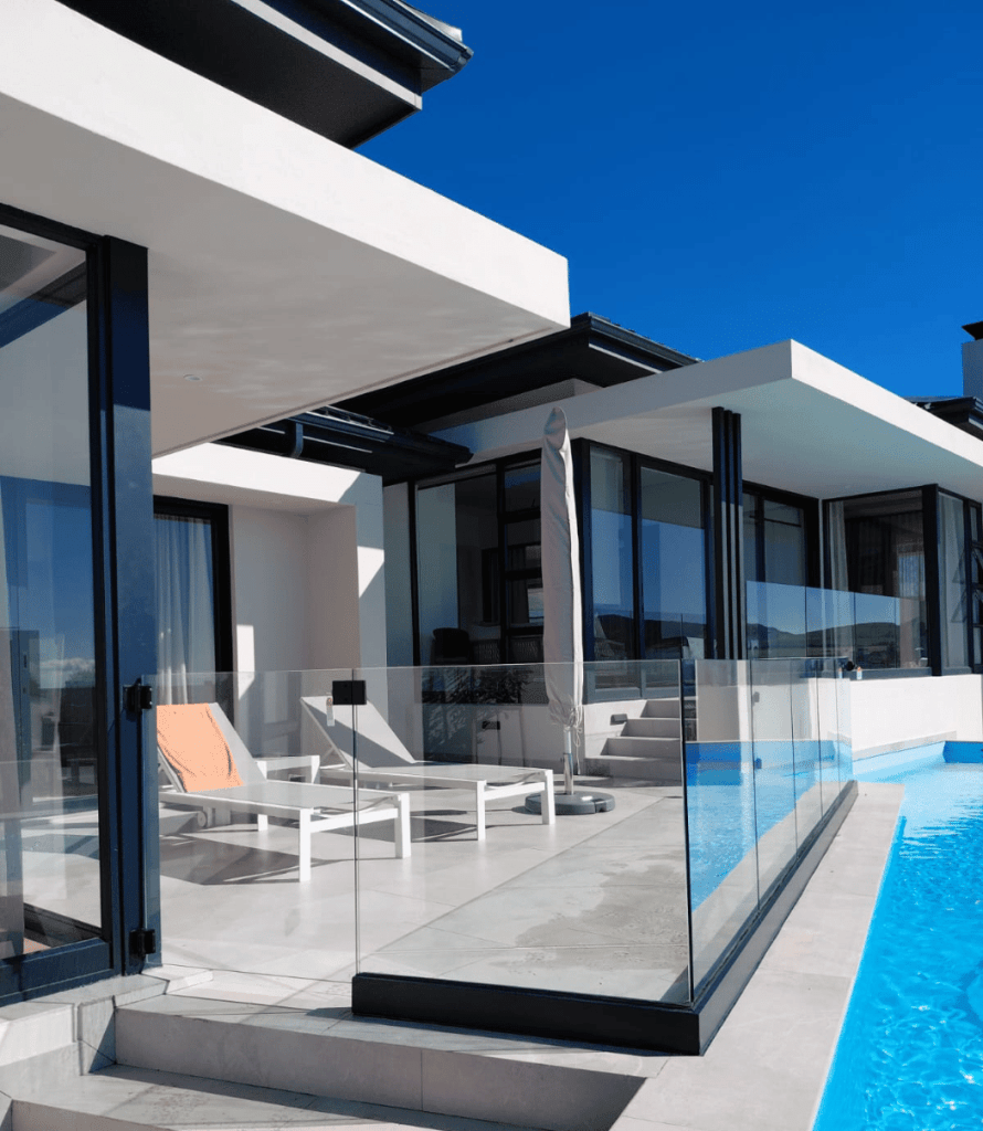 Custom aluminium and glass installation by HVS Aluminium in Wellington