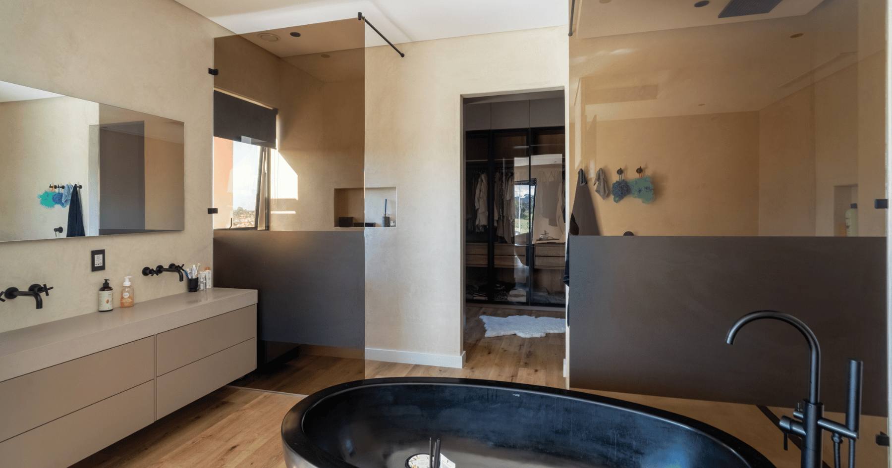 Custom aluminium and glass installation by HVS Aluminium in Wellington