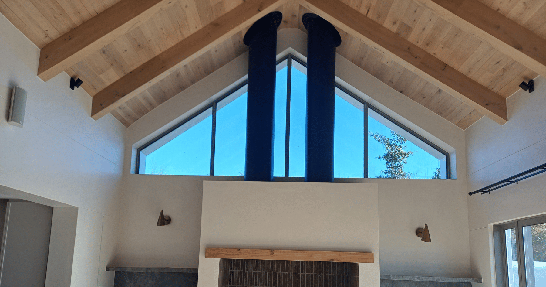 Custom aluminium and glass installation by HVS Aluminium in Wellington