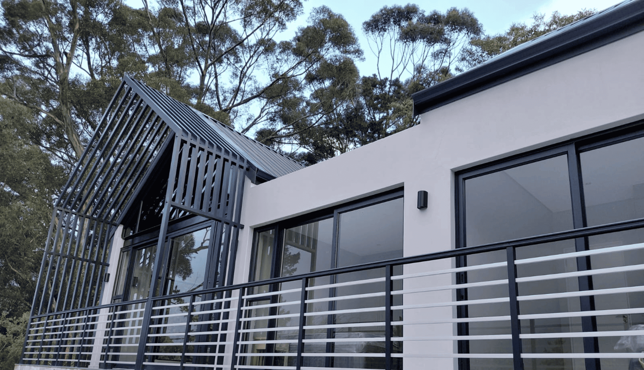 Aluminium and glass project completed by HVS
