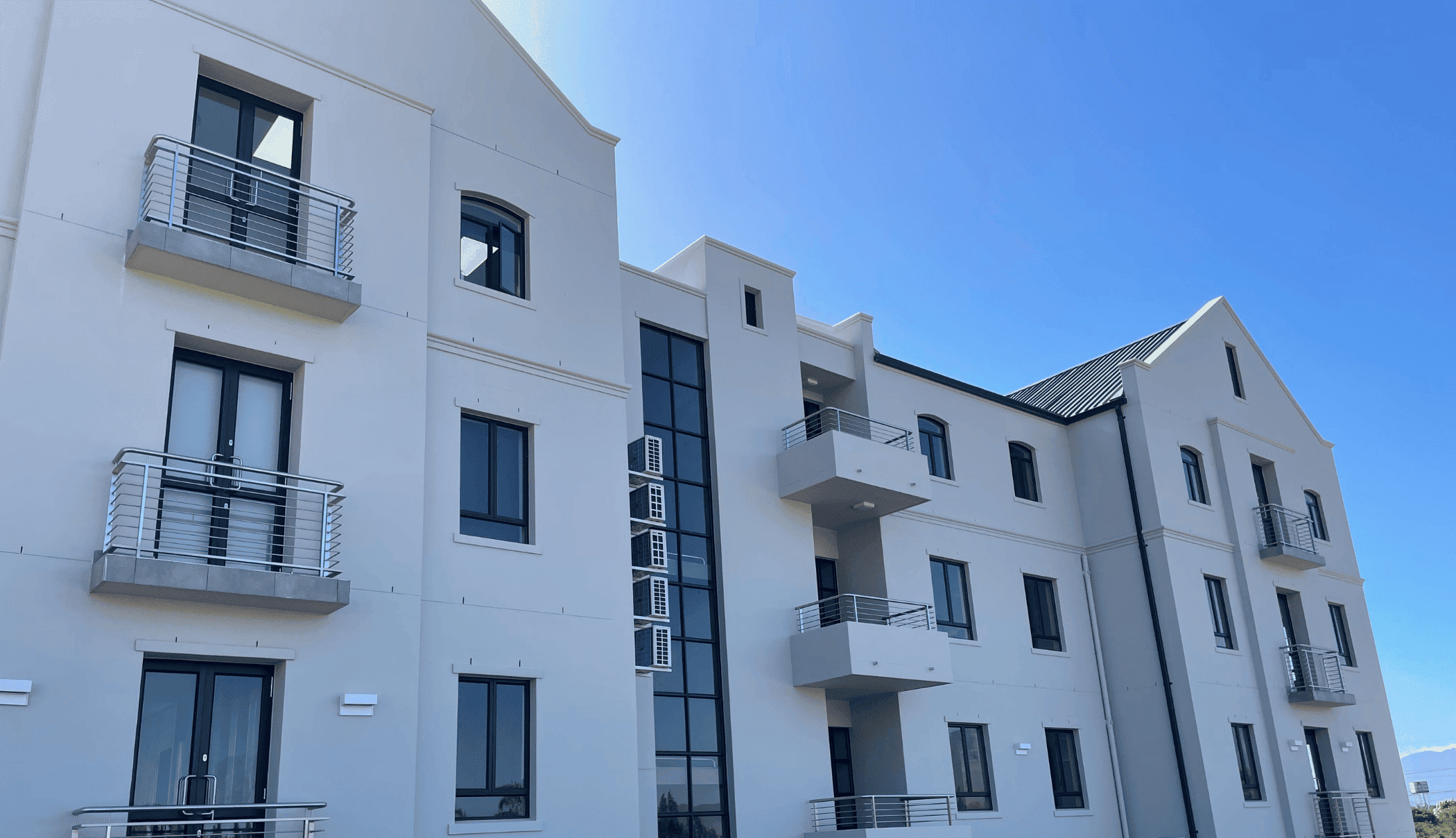 Aluminium and glass project completed by HVS