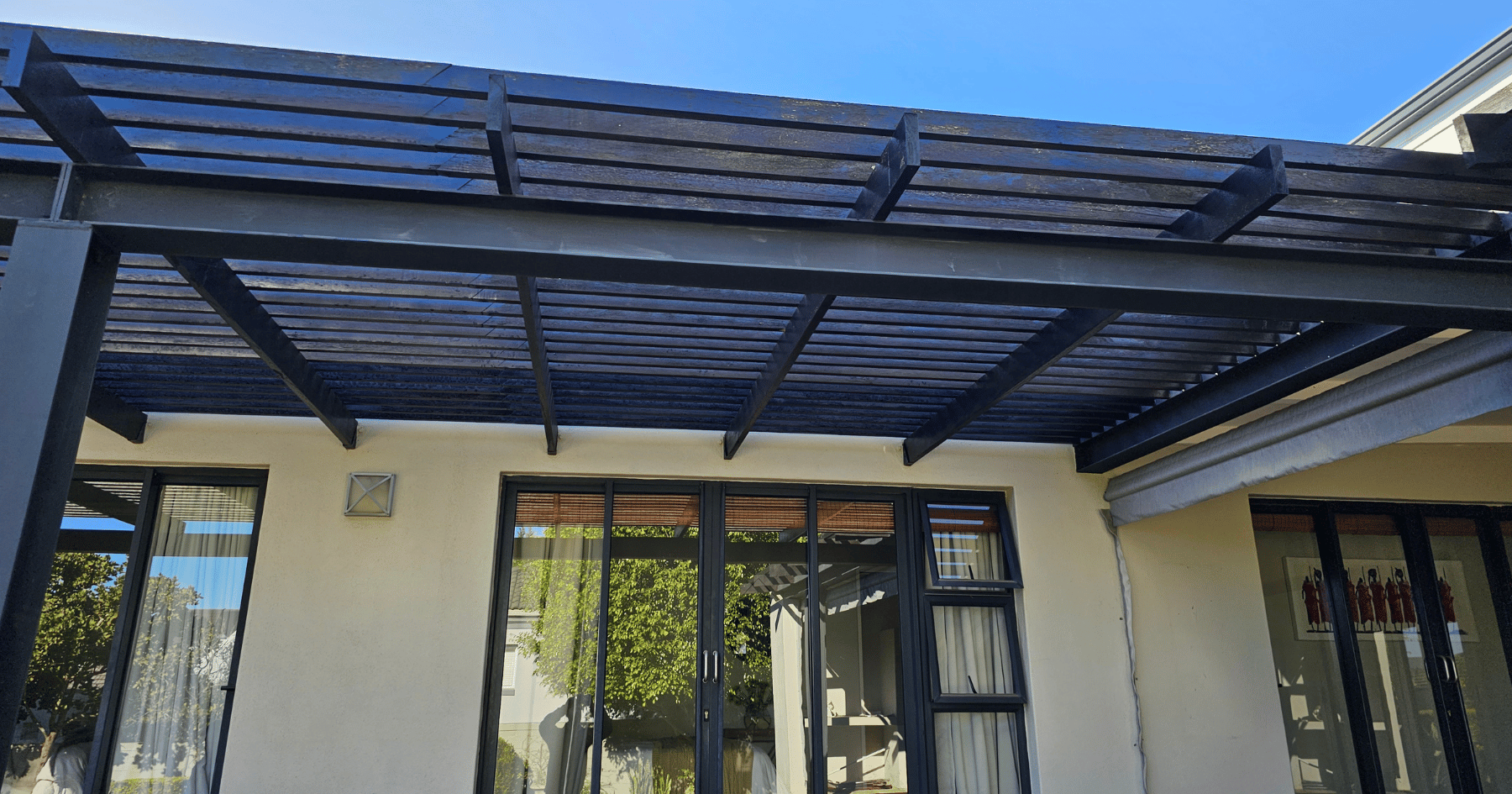 Custom aluminium and glass installation by HVS Aluminium in Wellington
