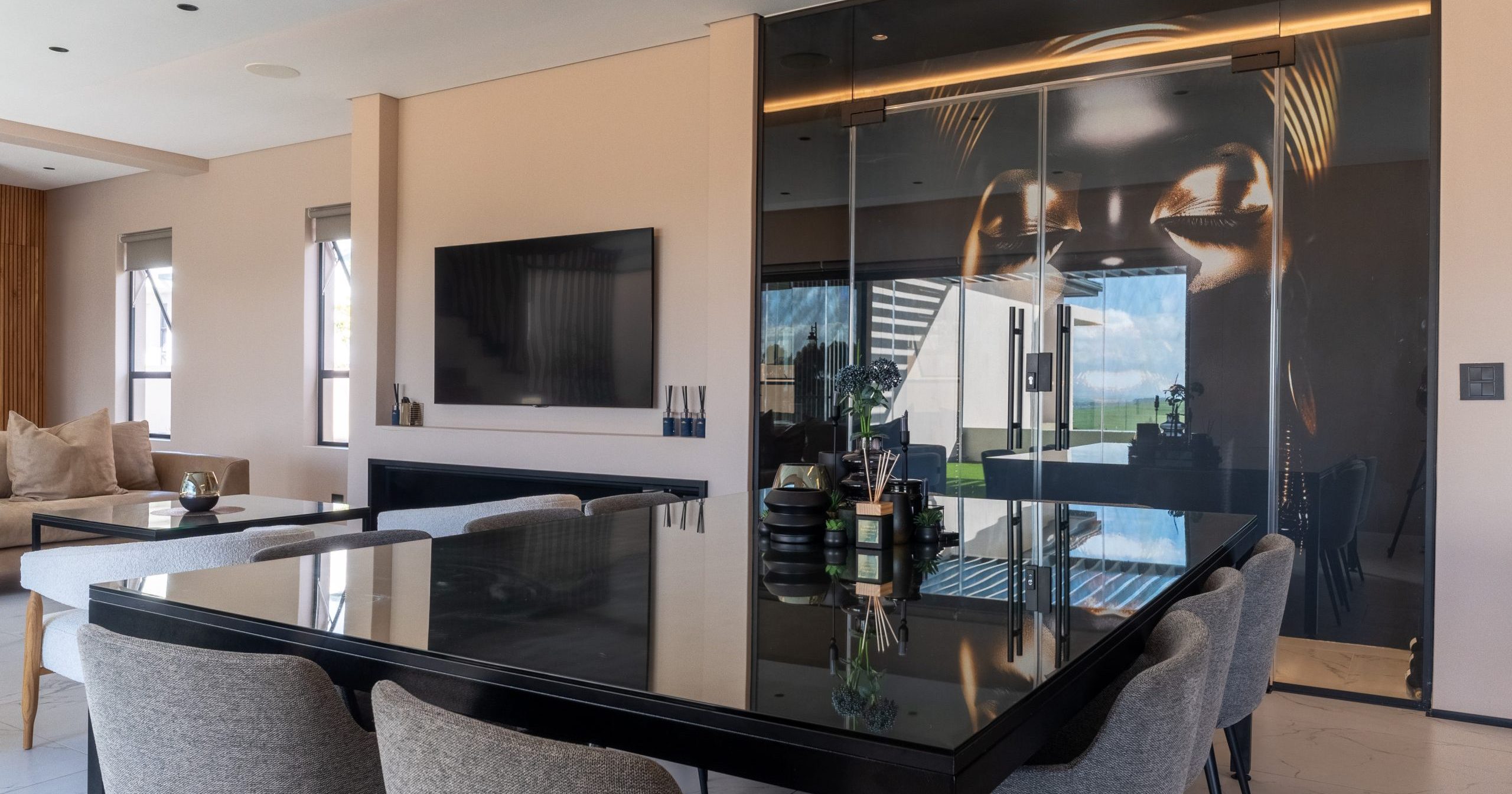 Custom glass and mirror installation